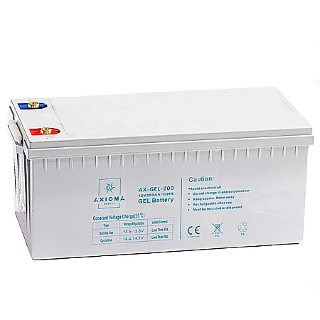 Акумулятор гелевий AXIOMA energy 200Ач 12В AX-GEL-200 - фото 2