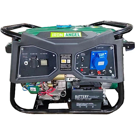 Бензиновий генератор Iron Angel EG 7500 ME