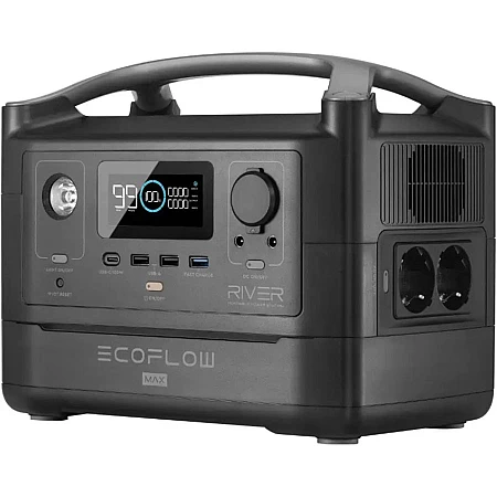Зарядна станція EcoFlow RIVER Max (576 Вт·год / 600 Вт) - фото 2