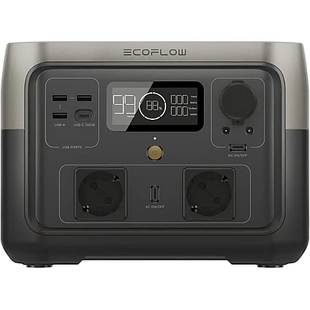 Зарядна станція EcoFlow RIVER 2 Max (512 Вт·год / 500 Вт)