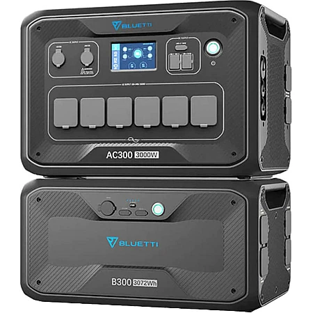 Зарядна станція BLUETTI AC300+B300 (3072 Вт·год / 3000 Вт)