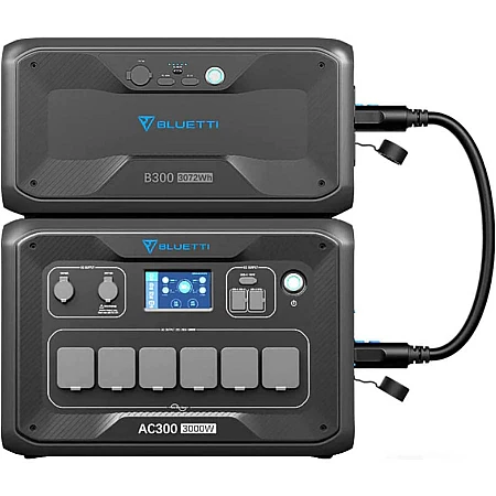 Зарядна станція BLUETTI AC300+B300 (3072 Вт·год / 3000 Вт) - фото 4