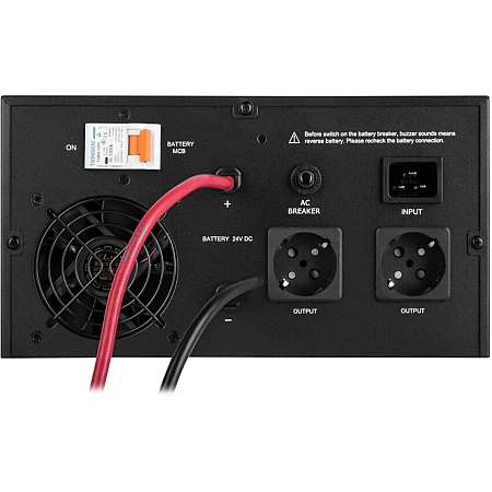 Джерело безперебійного живлення LogicPower LPE-B-PSW-2300VA+ (1600Вт) 1-40A - фото 4