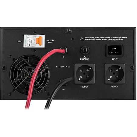 Джерело безперебійного живлення LogicPower LPE-B-PSW-1500VA+ (1000Вт) 1-40A - фото 4