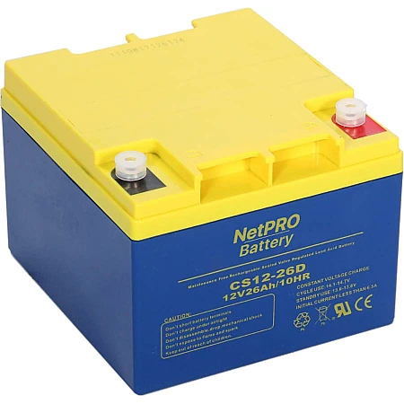 Акумуляторна батарея NetPRO CS 12-26D