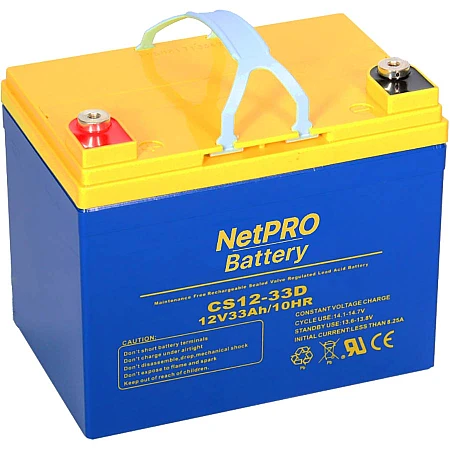 Акумуляторна батарея NetPRO CS 12-33D