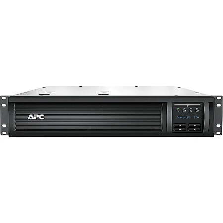 Источник бесперебойного питания APC Smart-UPS RM 750VA 2U LCD - фото 2