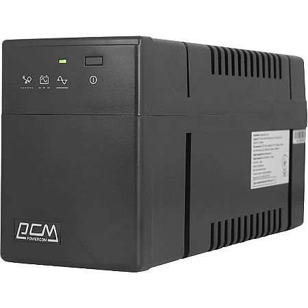 Джерело безперебійного живлення Powercom BNT-1000AP 600Вт 3 х EURO Schuko