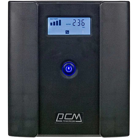 Джерело безперебійного живлення Powercom RPT-1500AP 900 Вт 4 х EURO Schuko - фото 3