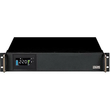 Джерело безперебійного живлення Powercom KIN-1200AP RM (2U) 960 Вт 6 х IEC - фото 2