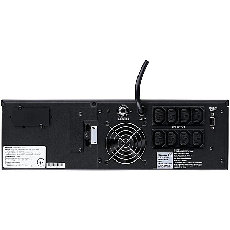 Источник бесперебойного питания Powercom KIN-3000AP RM (3U) 2400 Вт 8 х IEC - фото 4