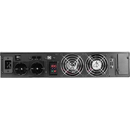 Источник бесперебойного питания Powercom MRT-2000 2000 Вт 2 х EURO Schuko - фото 2