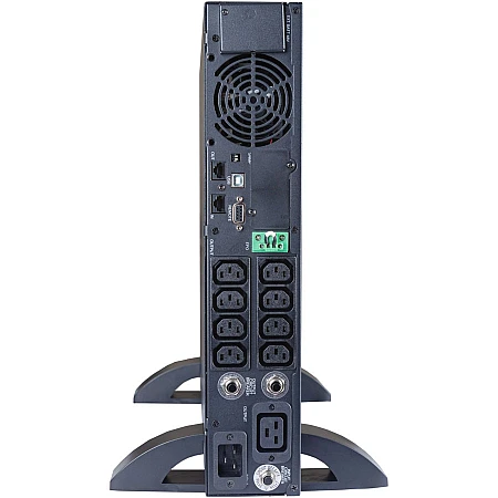 Джерело безперебійного живлення Powercom SPR-3000 2400 Вт 8 х IEC - фото 2