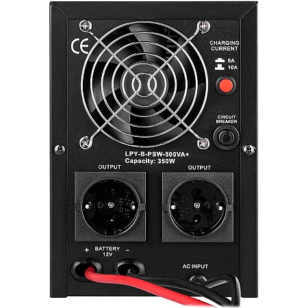 Джерело безперебійного живлення LogicPower 12V LPY-B-PSW-500VA+ (350Вт) 5A/10A - фото 4