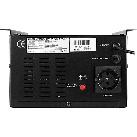 Джерело безперебійного живлення LogicPower 12V LPY-W-PSW-800VA+(560Вт)5A/15A - фото 4