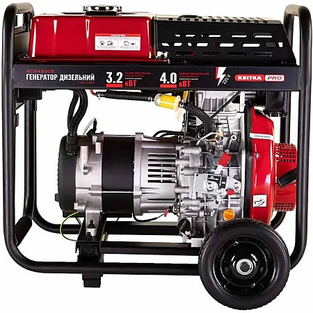 Дизельный генератор КВІТКА PRO SCD4500E - фото 5