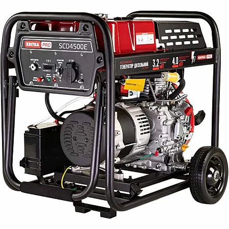 Дизельный генератор КВІТКА PRO SCD4500E - фото 6