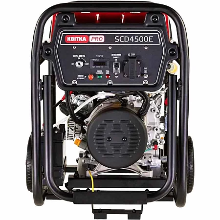 Дизельный генератор КВІТКА PRO SCD4500E - фото 8