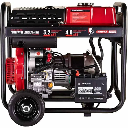 Дизельный генератор КВІТКА PRO SCD4500E - фото 9