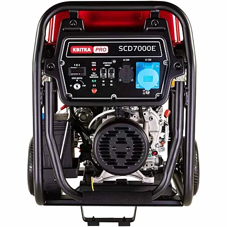 Дизельный генератор КВІТКА PRO SCD7000E - фото 2