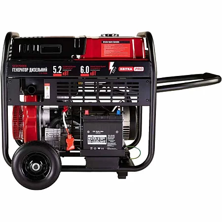 Дизельный генератор КВІТКА PRO SCD7000E - фото 6