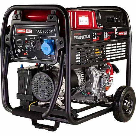 Дизельный генератор КВІТКА PRO SCD7000E