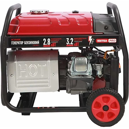 Бензиновий генератор КВІТКА PRO SC3500Е - фото 4