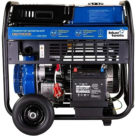 Дизельний генератор BLUETOOLS DG7000E - фото 2