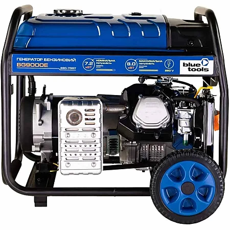 Бензиновий генератор BLUETOOLS BG9000E - фото 3
