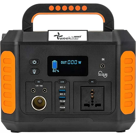Зарядна станція Weekender HBP1600TP (450 Вт·год / 500 Вт) - фото 2