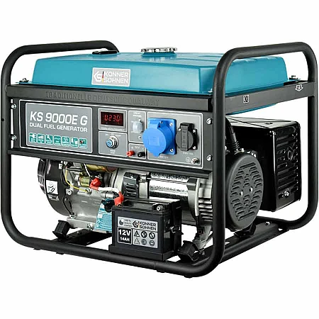 Газобензиновий генератор Könner & Söhnen KS 9000E G - фото 4