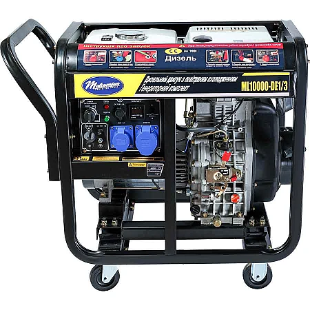 Дизельний генератор Malcomson ML10000-DE1/3 відкритий - фото 3