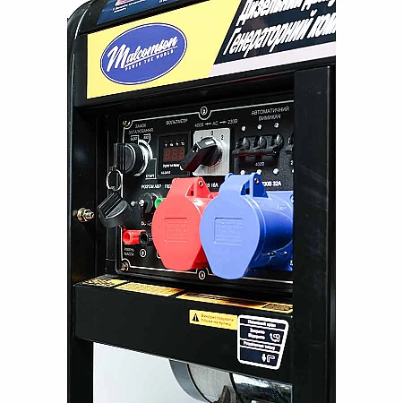 Дизельний генератор Malcomson ML10000-DE1/3 відкритий - фото 8