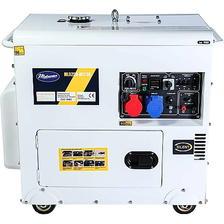 Дизельний генератор Malcomson ML8250-DE1/3S у кожусі - фото 2