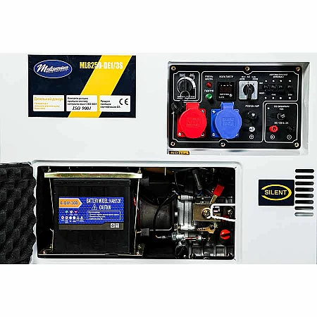 Дизельний генератор Malcomson ML8250-DE1/3S у кожусі - фото 14