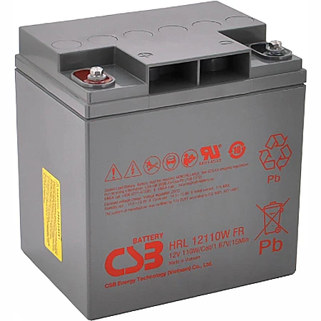 Аккумуляторная батарея CSB HRL12110WFR 12V 28Ah