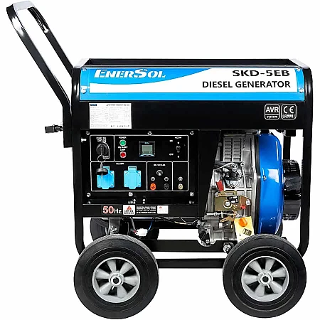 Дизельний генератор EnerSol SKD-5EB - фото 4
