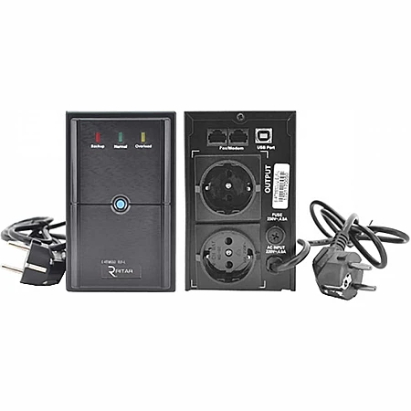 Джерело безперебійного живлення Ritar E-RTM650L-U 390W ELF-L - фото 2
