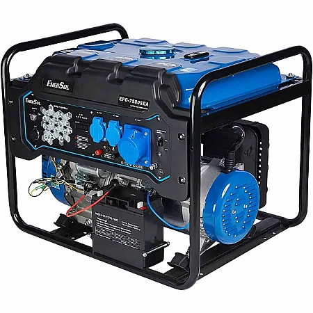 Бензиновий генератор EnerSol EPG-7500SEA - фото 2