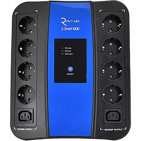Джерело безперебійного живлення Ritar U-Smart-1000 600W