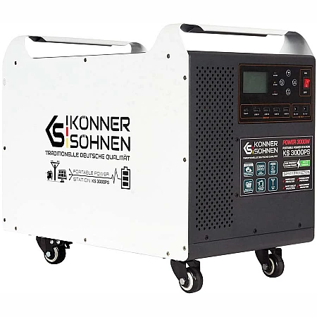 Зарядна станція Könner&Söhnen KS 3000PS (3072 Вт·год / 3000 Вт) - фото 7