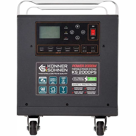 Зарядна станція Könner&Söhnen KS 2000PS (1920 Вт·ч / 2000 Вт) - фото 3