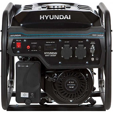 Двопаливний генератор Hyundai HHY 3050F - фото 2