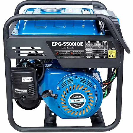 Инверторный генератор EnerSol EPG-5500IOE - фото 4