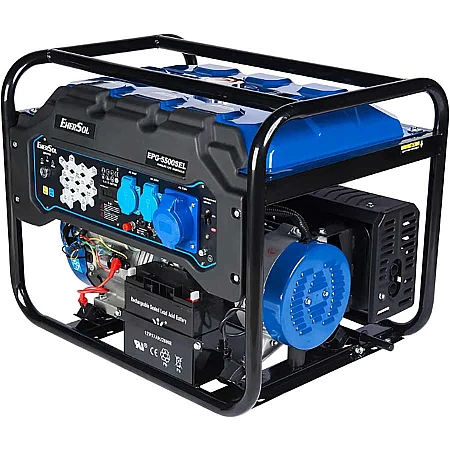 Газо-бензиновий генератор EnerSol EPG-5500SEL - фото 3