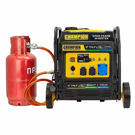 Інверторний генератор Champion C9000iE Tri Fuel - фото 3