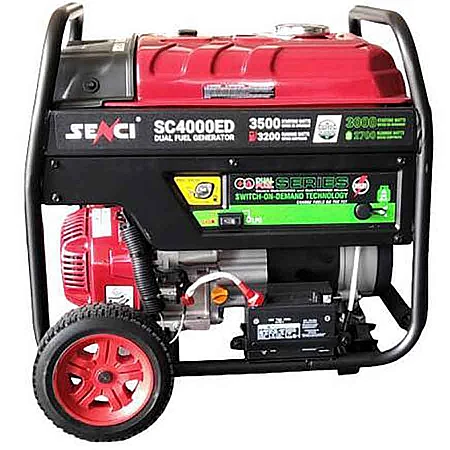 Бензиновий генератор Senci SC4000ED - фото 2