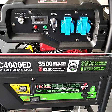 Бензиновий генератор Senci SC4000ED - фото 9