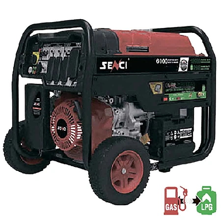 Бензиновий генератор Senci SC6000ED - фото 11