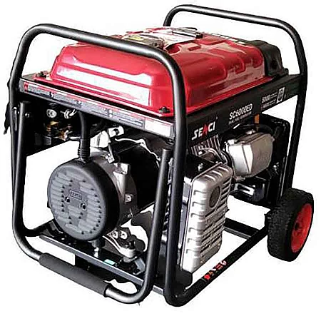 Бензиновий генератор Senci SC6000ED - фото 5